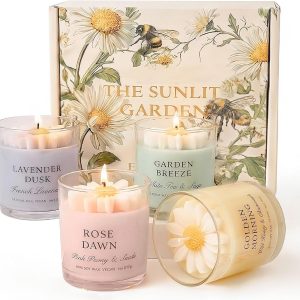 4 Pack Scented Candles Gift Set