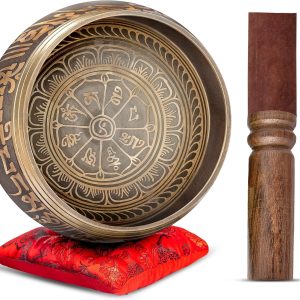 Premium Tibetan Singing Bowl Set